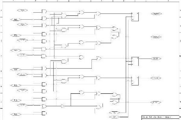回路図ベースでの設計（大部分が非同期回路）